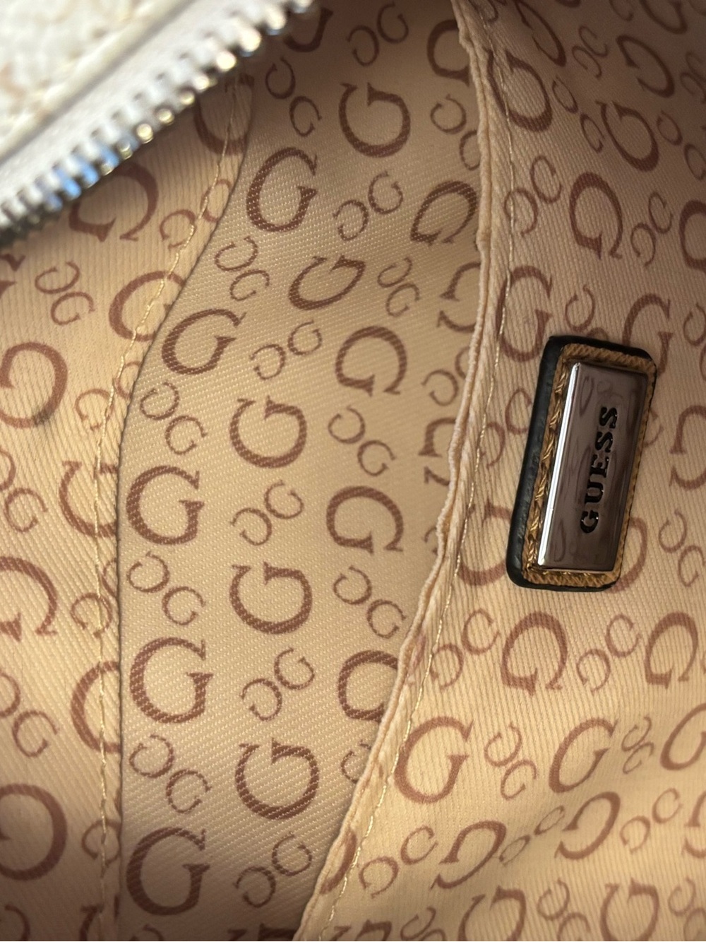 GUESS Manhattan Monogram Mini Backpack - Picture 7 of 11